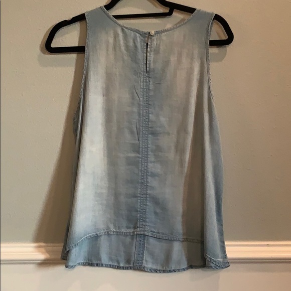 Cloth & Stone Chambray Tank - Picture 2 of 3